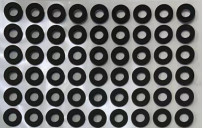 Silicone Rubber het Verzegelen Wasmachine Vlakke Ronde Vorm op hoge temperatuur