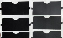 Zwarte Dunne Polyethyleenterephthalate Mylar in Computertoetsenbord
