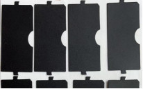 Zwarte Dunne Polyethyleenterephthalate Mylar in Computertoetsenbord