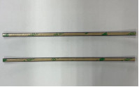 Diecut Zachte Plastic die Bar TPE met pp en de Steun van 3M 9495LE voor Televisie wordt gecombineerd