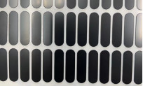 De zwarte Siliconemat Op hoge temperatuur, tikt Antislip Rubberstootkussen in