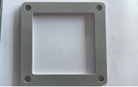 Grey Silicone Form Sponge Used in de Opgeslagen Energie van New Energy Batterij
