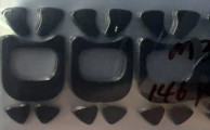 PTFE Gaming Mouse Skates 10-50mm Lengte Anti-aging Hoge weersverwachting