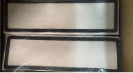 Zwarte siliconen rubber pad met gaten voor automotive en energieopslag