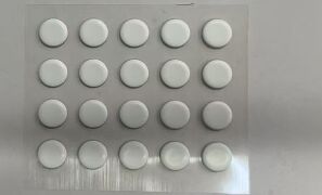 DIY PTFE Muisvoetjes Muis Skates Stippen 0.7-0.8mm Dikte 9448 Lijm