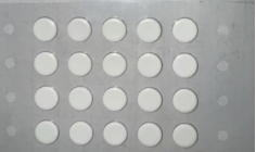 0.9mm Ronde Gaming Muis Skates UPE en PTFE Glad Oppervlak Ronde Rand