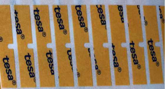 0.048mm Acrylate Tweezijdige Plakband TESA 4972 Kleverige Dunne Film