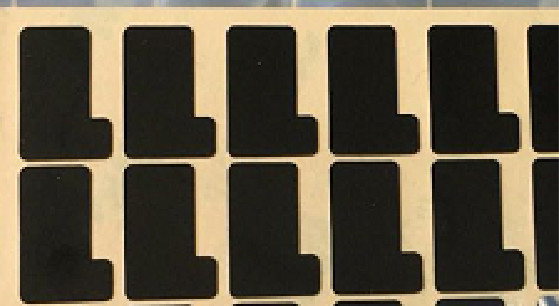 Polyethyleenterephthalate Matrijzenbesnoeiing Mylar voor Computerprinter