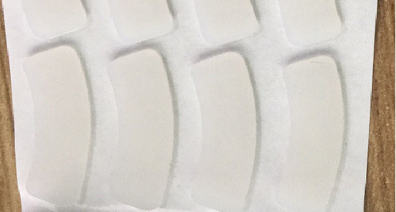 Bluetooth-Rubberstootkussen 0.05mm van het Oortelefoon Doorzichtig Silicone dik