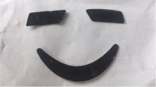 Onschadelijke Zwarte PTFE Plastic de Diastootkussens van de Blad Tweezijdige Zelfklevende Muis