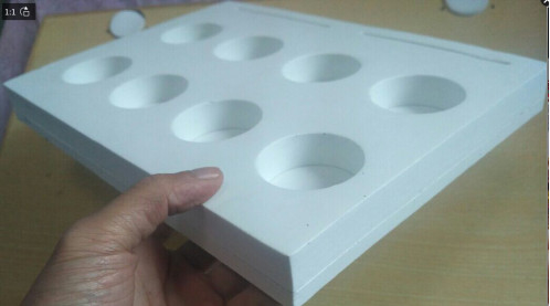 20mm de Witte Certificatie van Kleuren Zachte Tweezijdige EVA Foam Tape Material ROHS