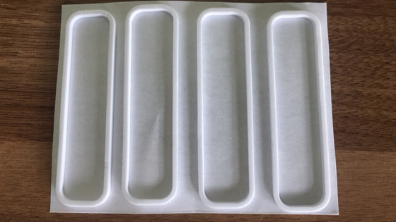 20mm de Witte Certificatie van Kleuren Zachte Tweezijdige EVA Foam Tape Material ROHS