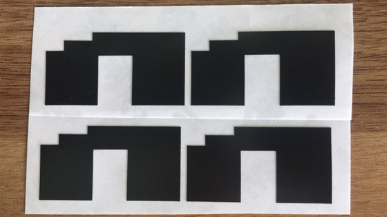 Van de het HUISDIERENmatrijs van Computer van de bureauprinter van de Besnoeiingsmylar van het HUISDIERENpc van de het Siliconestof van pvc de Filmbroodje
