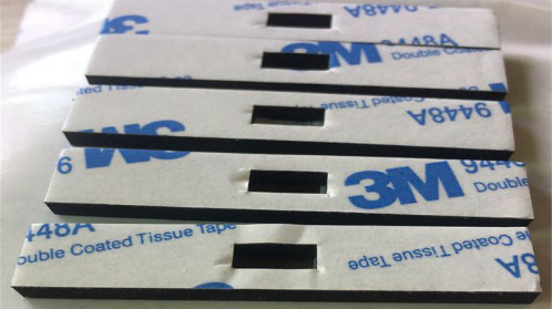 T0.15mm Druk - gevoelige Acryl Tweezijdige die Band in New Energy-Productenraamkozijn wordt gebruikt