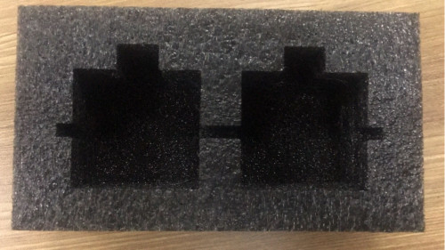 Van het het Schuimeffect van EPDM EPE Zwarte Schokbestendige het Absorptievatspons voor Verpakking