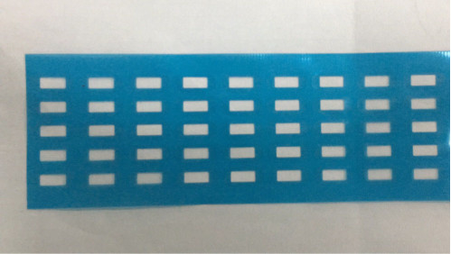 De enige Opgeruimde Matrijs sneed de Versiedocument van de Plakbandul E93687 Sticker voor PCBA