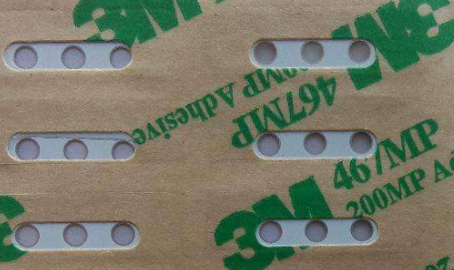 ASTM D3330 testte Duidelijke Band Met twee kanten 3M 467 Transparante Sticker voor Toetsenborden