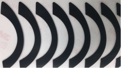Na Gewijzigde PTFE-de Productendikte 0.6mm van de Filmband PTFE-Matrijzenknipsel