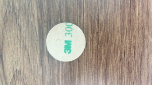 Sneed de Ronde Matrijs van 0,08 Mm Plakband Polyimide 250 Bestand Celsius