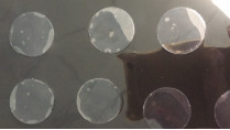 3R GEL Pu 0.3mm dik de Producten Verwijderbare Zelfklevende Punten van de Matrijzenbesnoeiing
