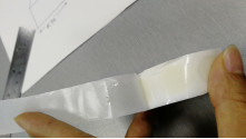 Het verwijderbare Polyurethaansilicone 3R GELATINEERT Beschermende die Band 0.5mm op Om het even welke Oppervlakte wordt toegepast
