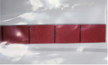 0.25mm de Houtpulp Katoenen van Mylar van de Matrijzenbesnoeiing Vezeldocument Isolatie Rode Stijve Vorm