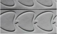 45 Graden Hard Hart zoals EVA Adhesive Foam Die Cutting 7mm dik