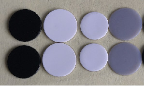 De Voet van het de Besnoeiingssilicium van de huismatrijs vult 0.28mm Dikke Kleine Rubberptfe op van Voetenvoeten Matten