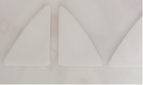 Diëlektrische Constant Gaming Mouse Feet Peripheral de Vormvleten van PTFE
