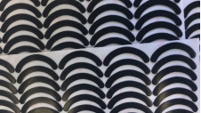 0.80mm het Dikke Materiaal Op hoge temperatuur van Siliconepvc tot 1200mm Vierkante Vorm