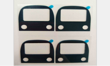 Acrylate de polypropyleenmatrijs sneed Technologie 0.2mm van de Plakbandsamenstelling Dikte