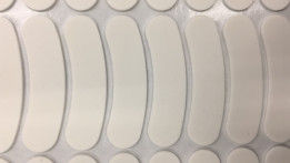 5mm Dikke Silicone Rubberkust 70 een Stootkussen NBR EPDM NR Mat Treated Surface
