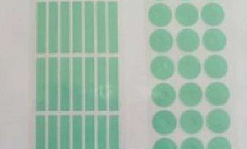 De groene Gekleurde Hardheid van de Antikras Beschermende Film 40 Graden polypropyleen