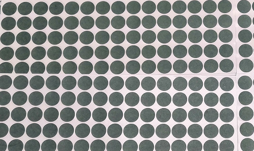 De Batterijdocument Gevulcaniseerde Vezel Celsius van het 120 D17.8-Vissenlithium van Mylar van de Matrijzenbesnoeiing