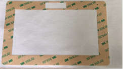 0.17mm sneed de Ronde Matrijs de Sterke Kleverige Cirkel van de Plakbandisolatie 3M9495LE