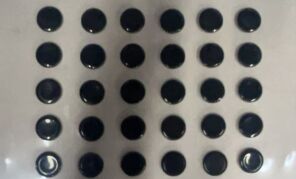 DIY PTFE Muisvoetjes Muis Skates Stippen 0.7-0.8mm Dikte 9448 Lijm