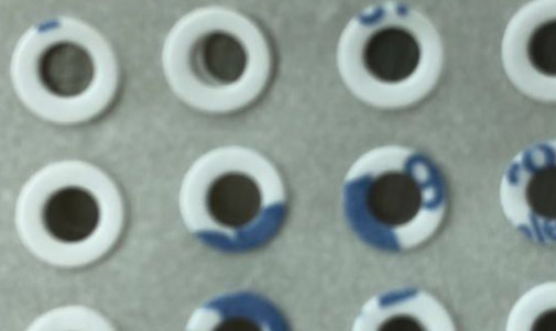 0.15mm 9448A Weefsel Plakband om Vierkante Dubbele Zijstickers voor Monitors