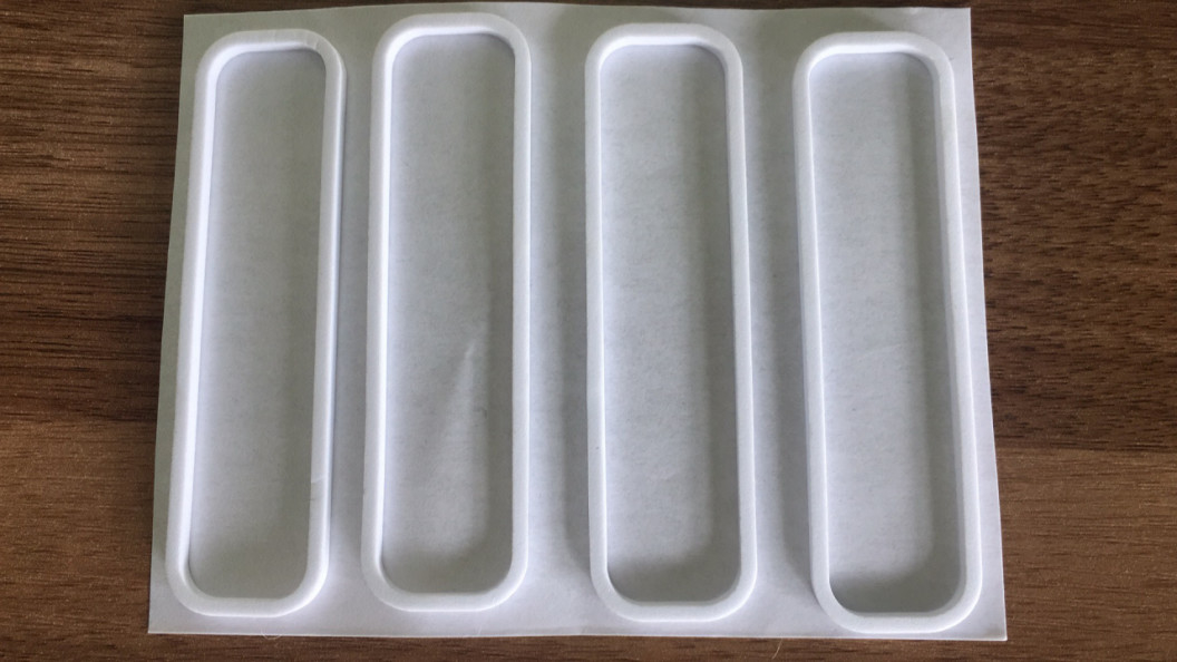 20mm de Witte Certificatie van Kleuren Zachte Tweezijdige EVA Foam Tape Material ROHS