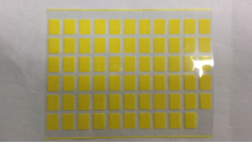 De enige Opgeruimde Matrijs sneed de Versiedocument van de Plakbandul E93687 Sticker voor PCBA