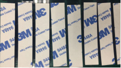 0.15mm de Zwarte Lange Zelfklevende Band van de Isolatiestrook 9448AB voor Voltagetransformator