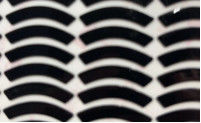 Zwarte PTFE-van de Muisvoeten van Muisvleten Afmeting 35.43*5.62*0.5mm
