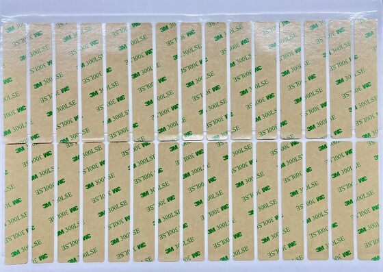 Die-Cut 3M 300LSE dubbelzijdige bandstrips, Custom Cut Strong Adhesive voor LSE Plastics, Metal, Electronics