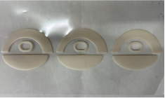 Diëlektrische Constant Gaming Mouse Feet Peripheral de Vormvleten van PTFE
