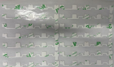 3M 467 Plakband 0.05mm Bestand de Voeringsvochtigheid van de Matrijzenbesnoeiing PCK Layflat