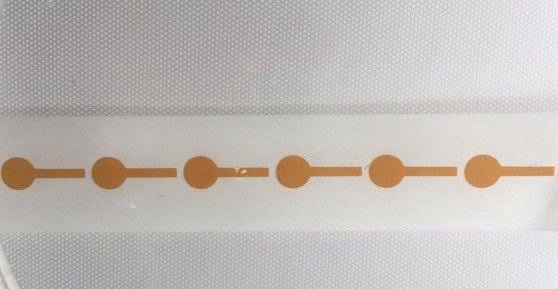 Plakband 0.08mm van Polyimide van de matrijzenbesnoeiing Bruine Hittebestendige Dikte