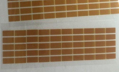 0.08mm sneed de Bruine Matrijs het HUISDIERENmateriaal van Plakband Enig Opgeruimd Polyimide