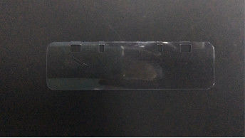 0.50mm van de Producten de Doorzichtige pvc van de Matrijzenbesnoeiing Lichte Verspreider met Dubbele Plakband
