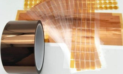 0.08mm sneed de Bruine Matrijs het HUISDIERENmateriaal van Plakband Enig Opgeruimd Polyimide
