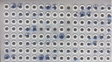 De prikmatrijs sneed Dubbel Met een laag bedekt Materiaal 0.15mm van de Weefselband 9448A
