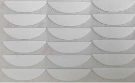 De poly Tetramuis van Fluoroethylene PTFE schaatst 0.2mm de Voeten van de Boogvorm